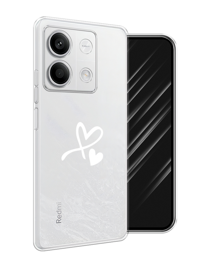 

Чехол Awog на Xiaomi Redmi Note 13 5G "Сердечко минимализм", Белый, 320050-1