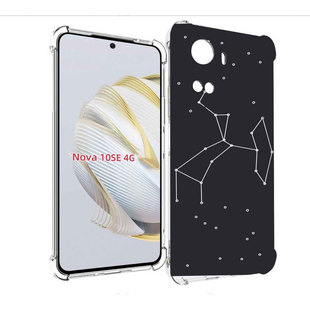 

Чехол MyPads знак зодиака стрелец 6 для Huawei Nova 10 SE, Прозрачный, Tocco