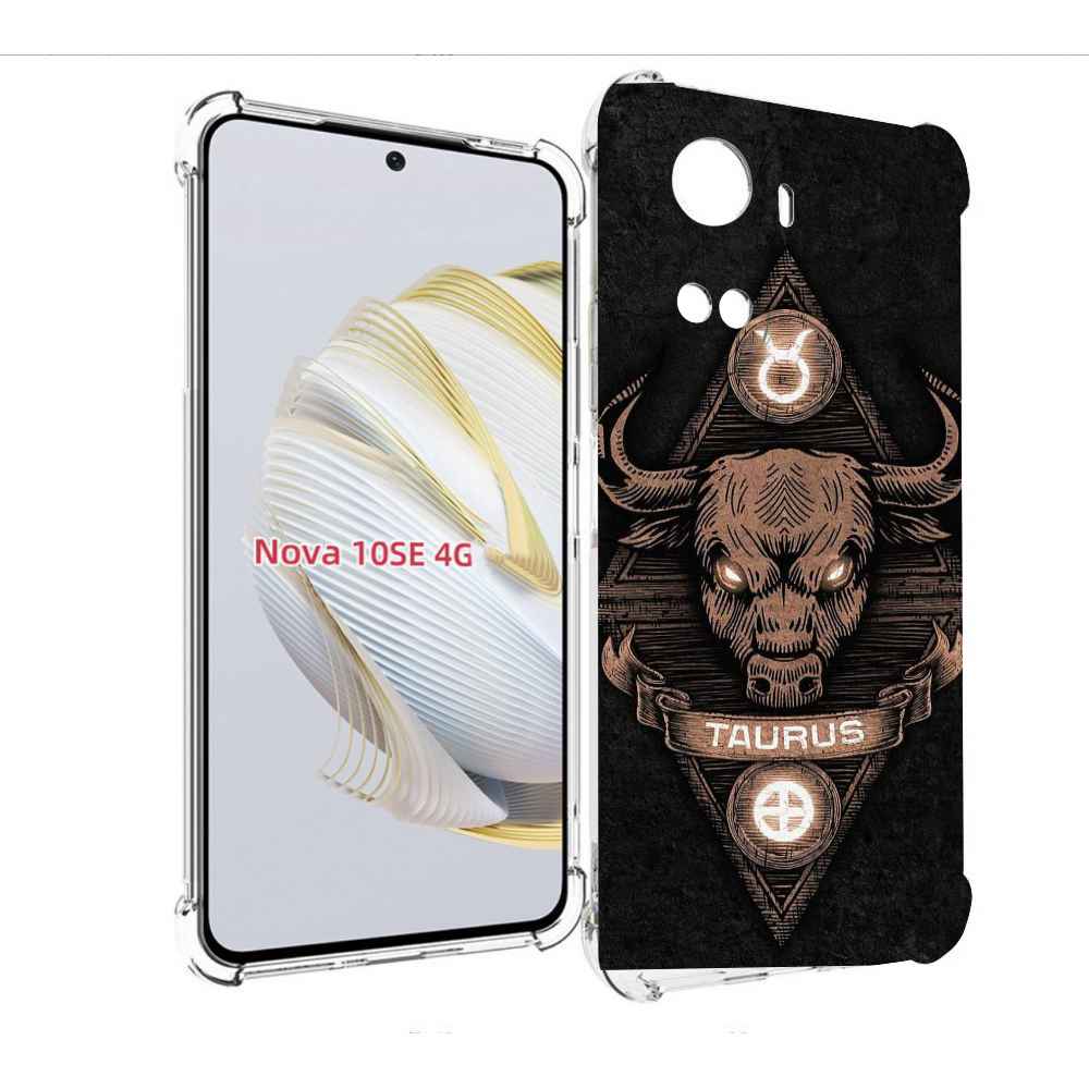 

Чехол MyPads знак зодиака телец 2 для Huawei Nova 10 SE, Прозрачный, Tocco