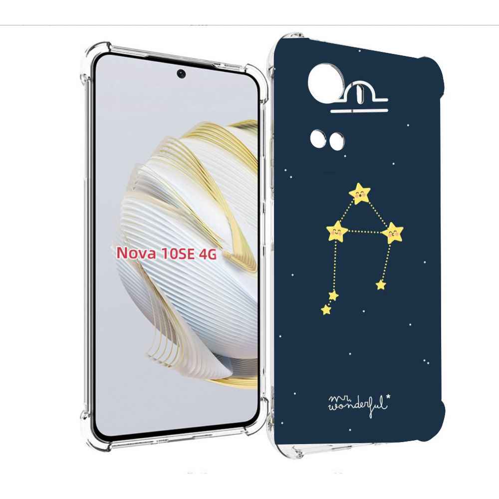 

Чехол MyPads знак-зодиака-весы-1 для Huawei Nova 10 SE, Прозрачный, Tocco