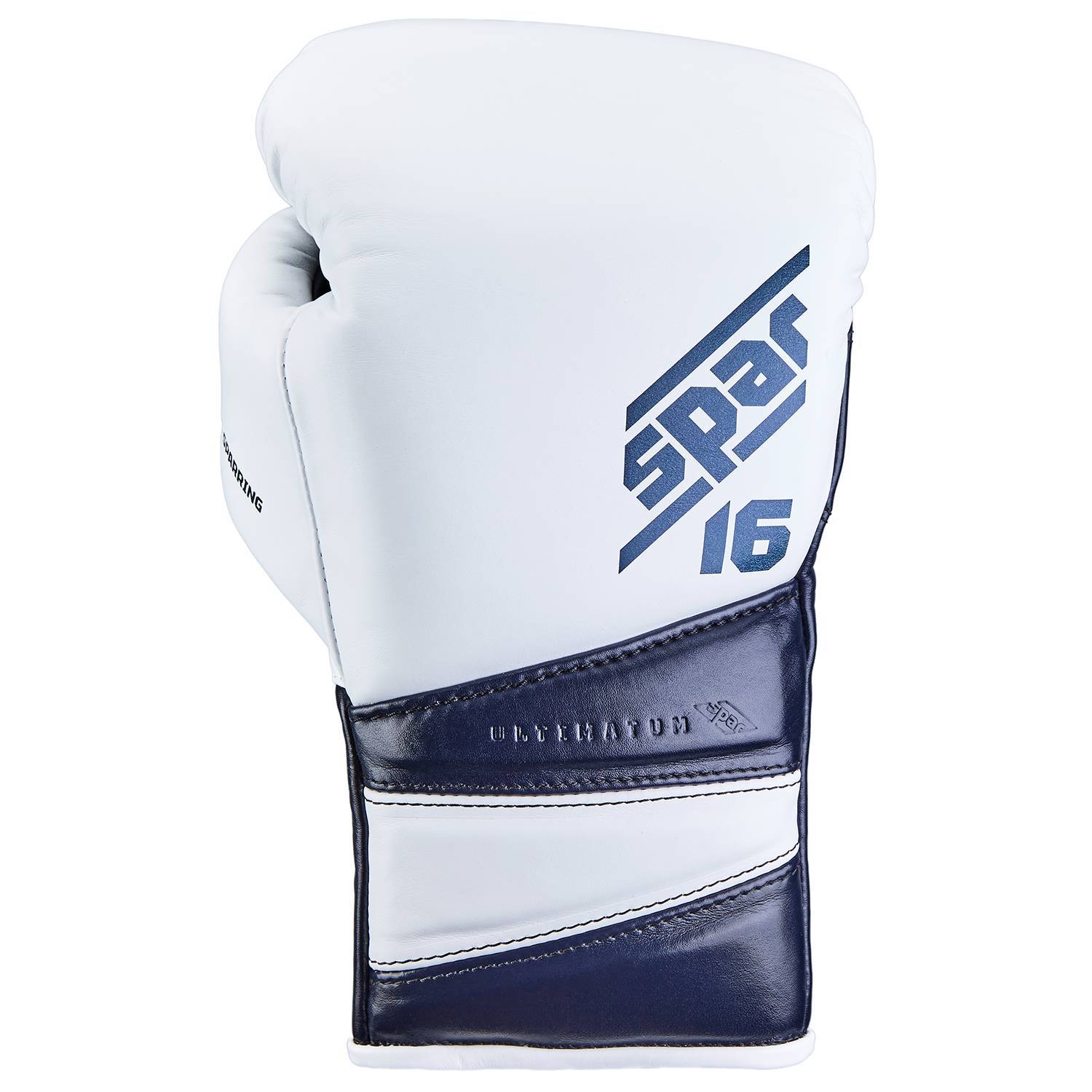 фото Спарринговые перчатки ultimatum boxing spar royal navy lace-up 16 oz