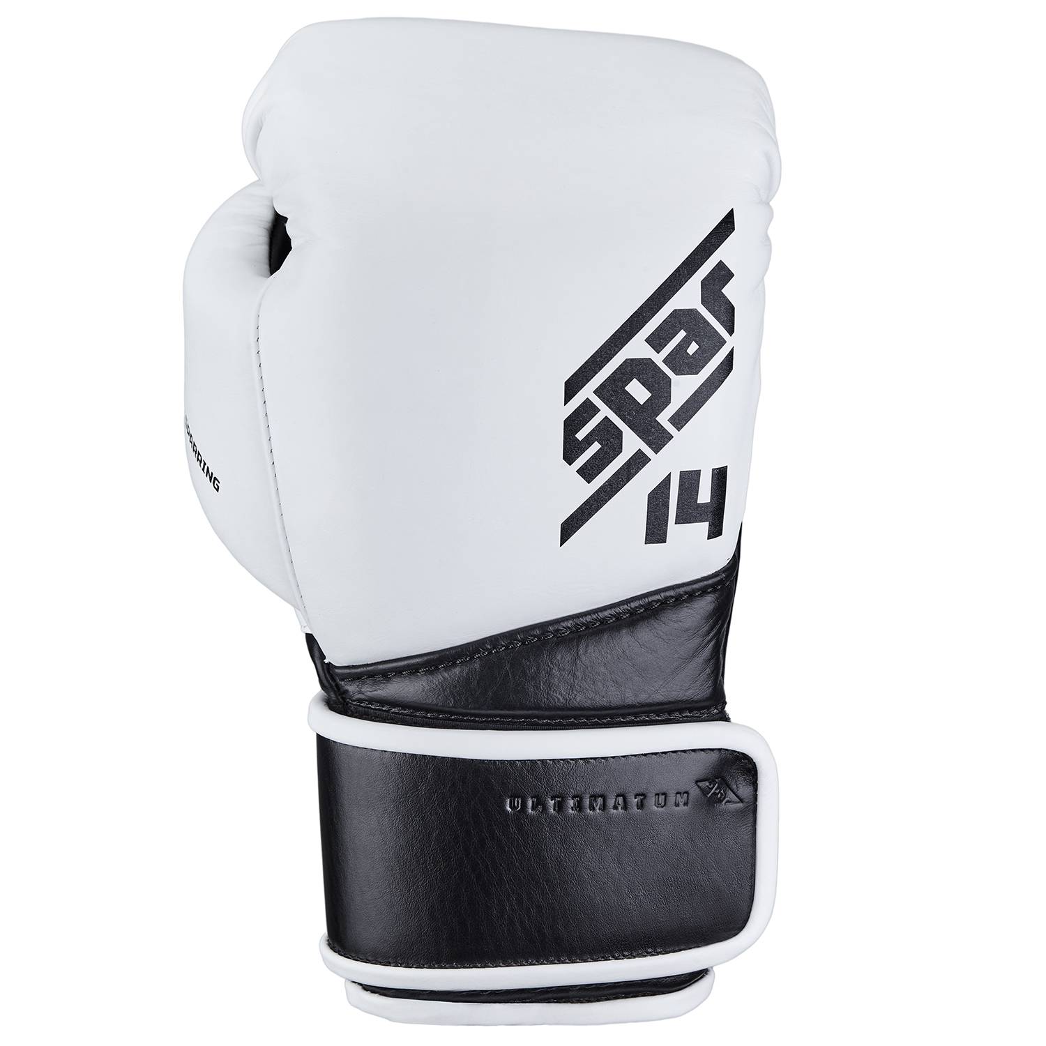 фото Спарринговые перчатки ultimatum boxing spar white classic 12 oz