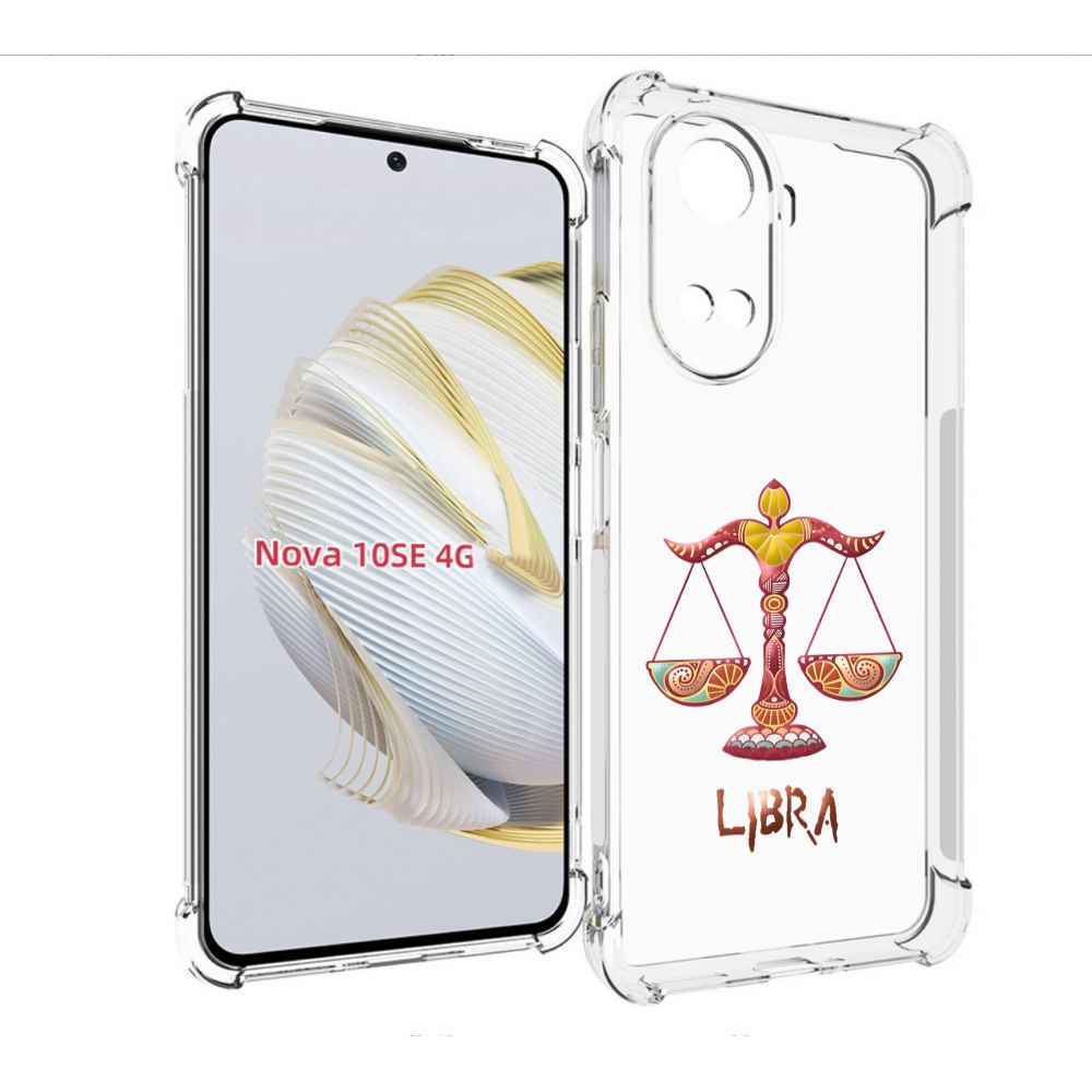 

Чехол MyPads знак-зодиака-весы-8 для Huawei Nova 10 SE, Прозрачный, Tocco