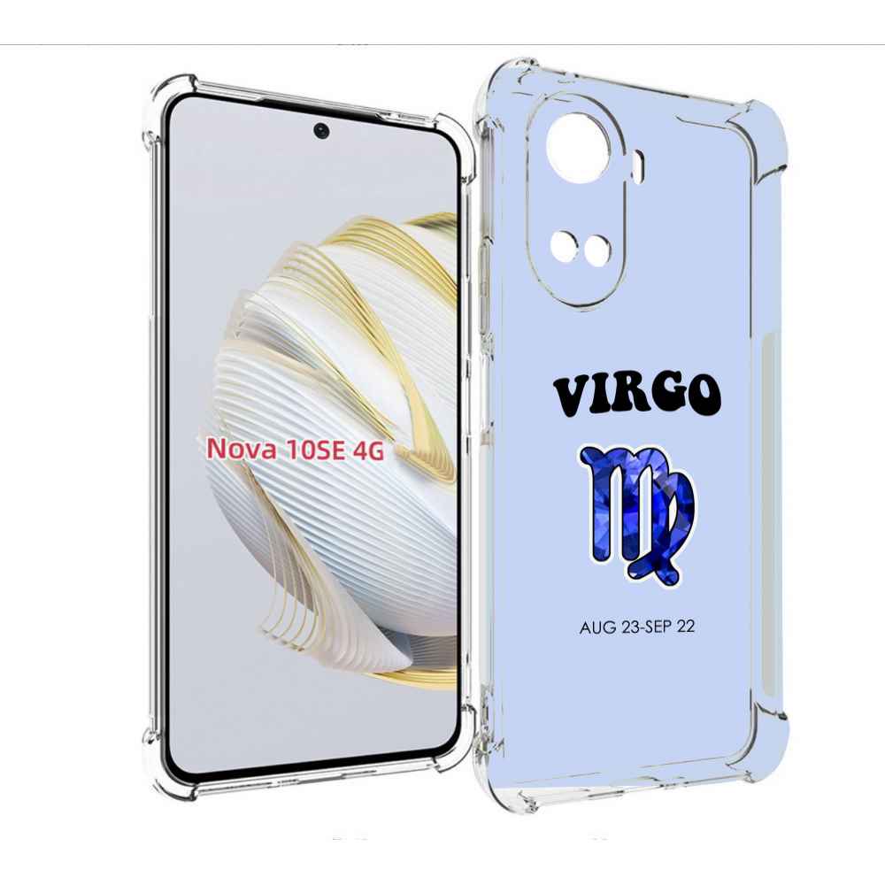 

Чехол MyPads знак-зодиака-дева-1 для Huawei Nova 10 SE, Прозрачный, Tocco