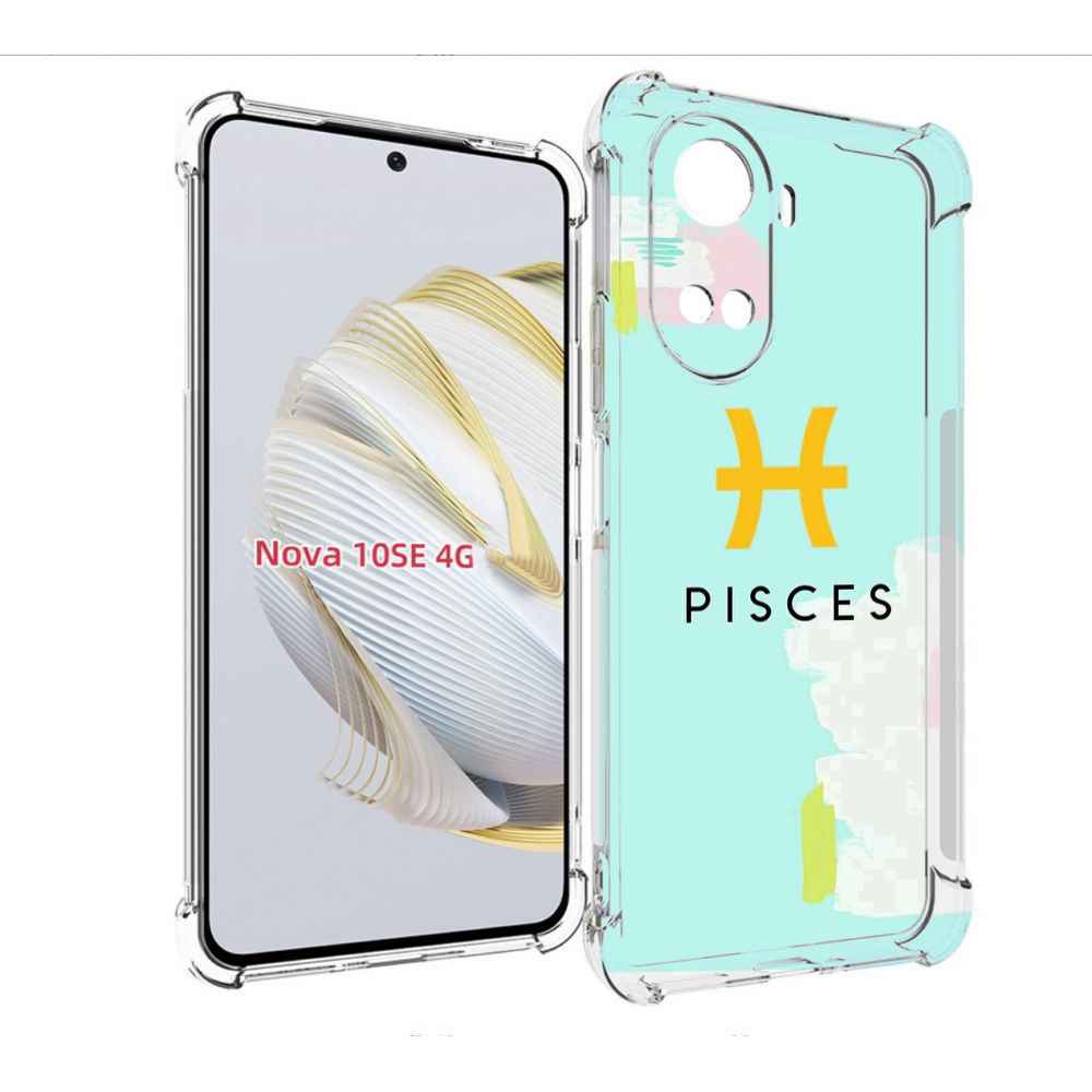 

Чехол MyPads знак-зодиака-рыбы-2 для Huawei Nova 10 SE, Прозрачный, Tocco