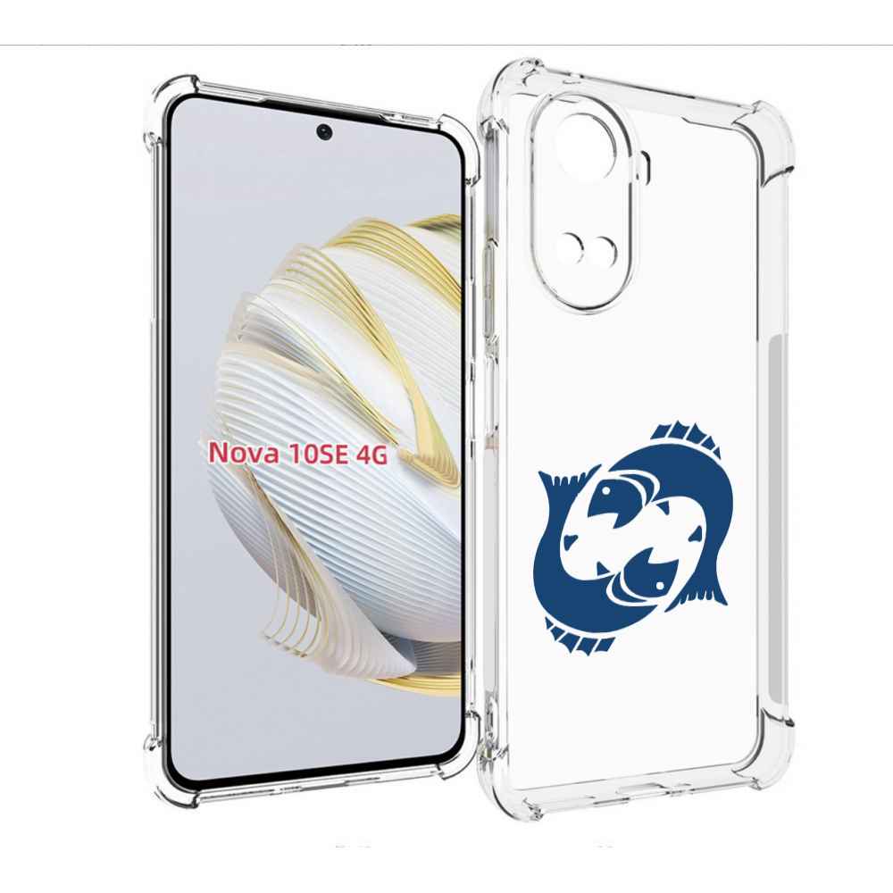 

Чехол MyPads знак-зодиака-рыбы-7 для Huawei Nova 10 SE, Прозрачный, Tocco