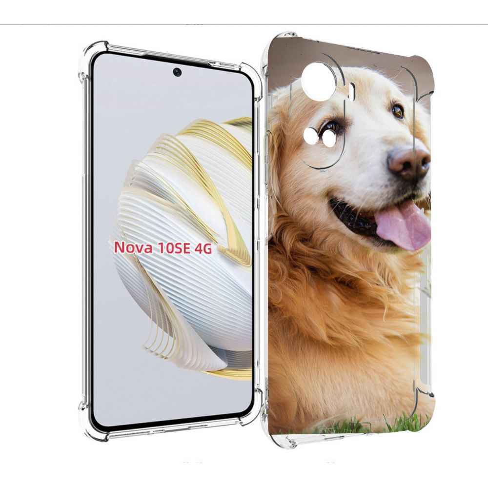 

Чехол MyPads золотистыи ретривер для Huawei Nova 10 SE, Прозрачный, Tocco