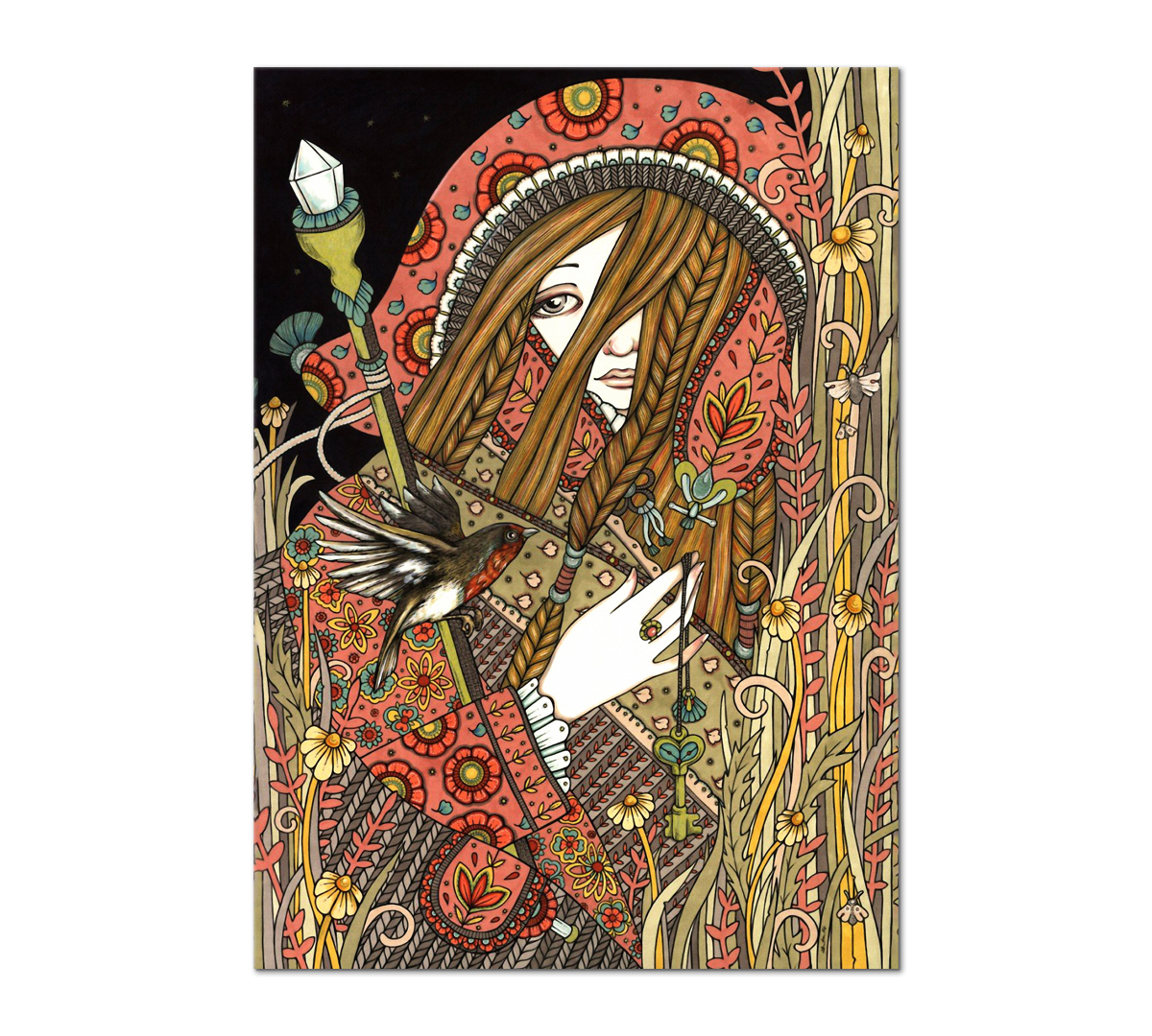 

Картина на холсте Poly Print Art Репродукция картины 2 Аниты Инверарити 40х60 см.