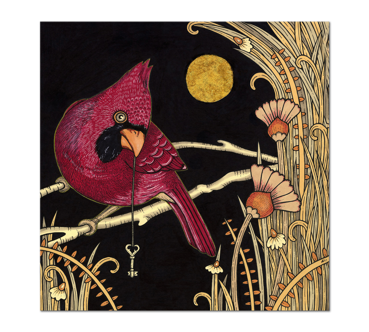 

Картина на холсте Poly Print Art Репродукция картины 4 Аниты Инверарити 70х70 см.