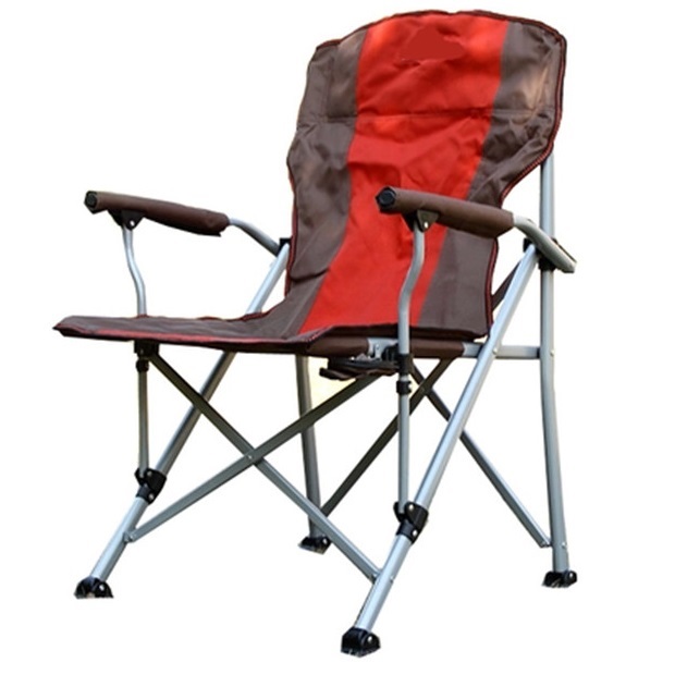 Кресло складное туристическое ProfiCamp КС-124 150 кг, подстаканник, в чехле, красны