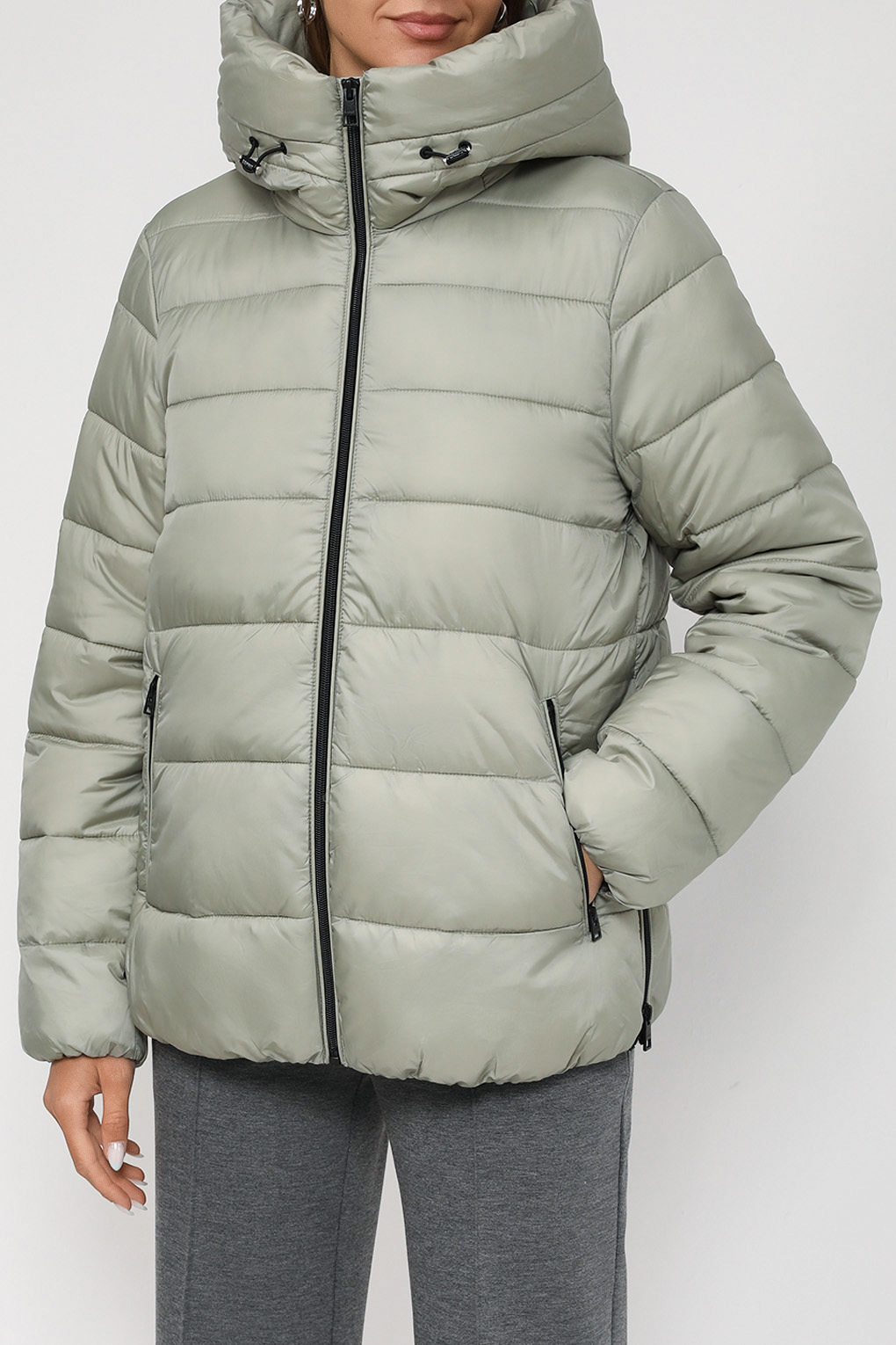 

Куртка женская Esprit Casual 073EE1G338 зеленая S, Зеленый, 073EE1G338