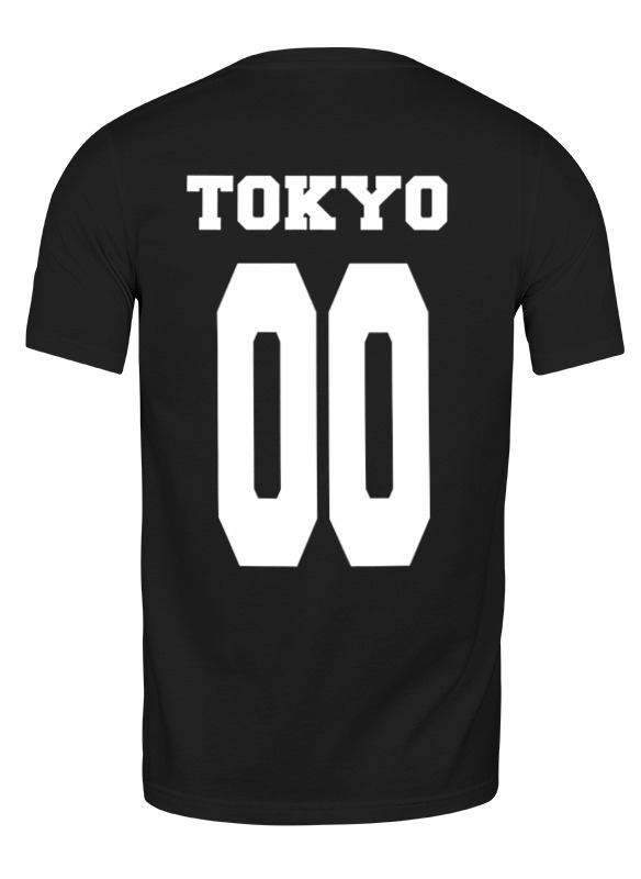 

Футболка мужская Printio Tokyo 00 черная S, Черный, Tokyo 00