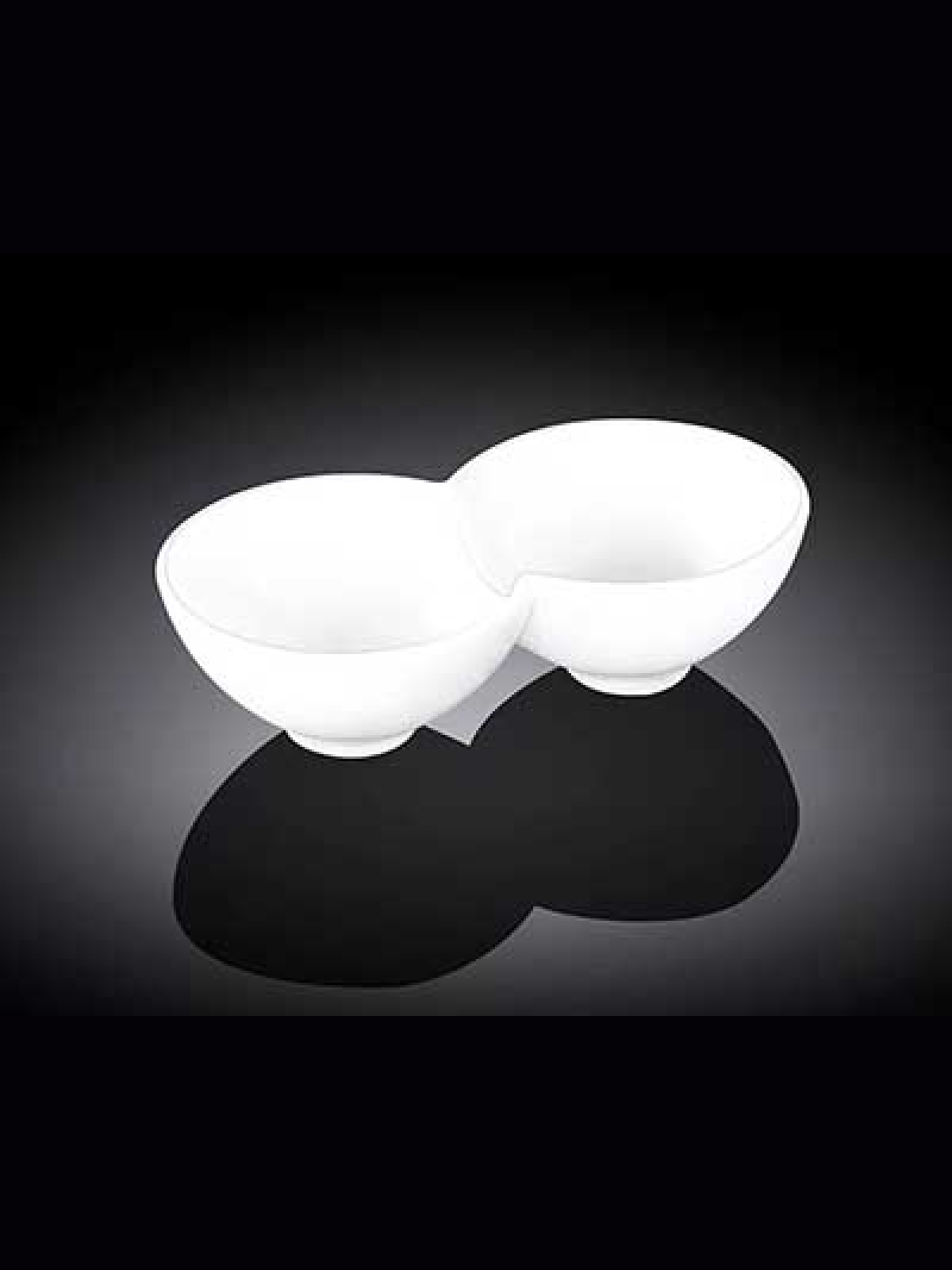 

Менажница Wilmax England, фарфоровая, 18x9,5x5 см 2 секции