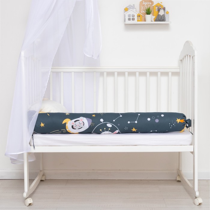 

Бортик Крошка Я Ночные приключения 20х120 см, 100% хлопок, "Ночные приключения" 20х120 см, 100% хлопок