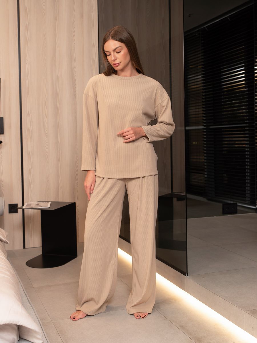 

Костюм женский Mimi Pajamas Brand 100063 коричневый 48-50 RU, 100063