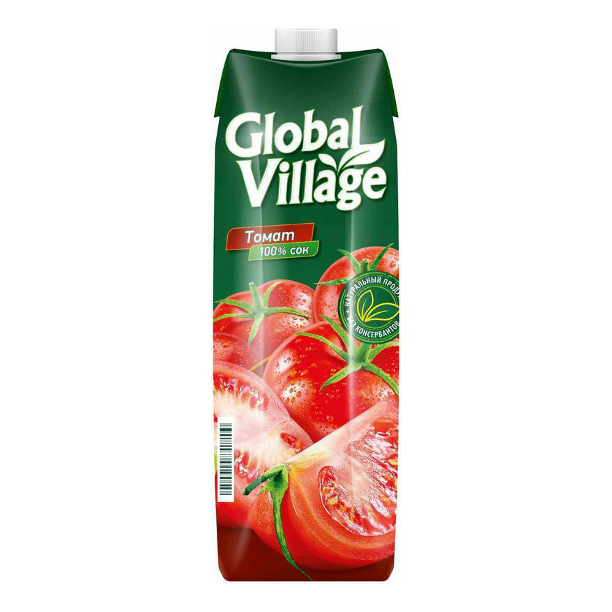 Сок Global Village томатный 0,95 л