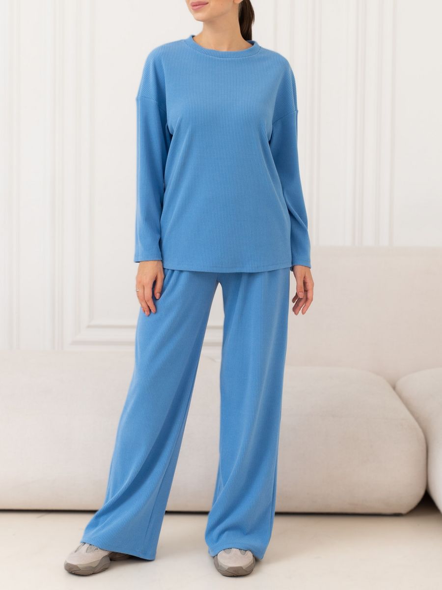 Костюм женский Mimi Pajamas Brand 100063 голубой 44-46 RU