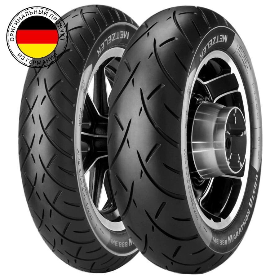 

Мотошины летние Metzeler ME 888 MARATHON ULTRA WW 100/90 R19 57H, ME 888 MARATHON ULTRA WW