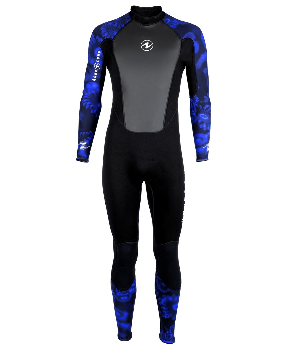 

Гидрокостюм мужской AquaLung Bali New 3 мм размер XL, Черный;синий, Bali New