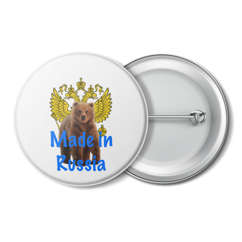 

Значок Printio Russia, Russia