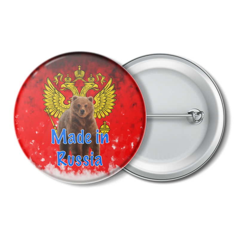 

Значок Printio Russia, Russia