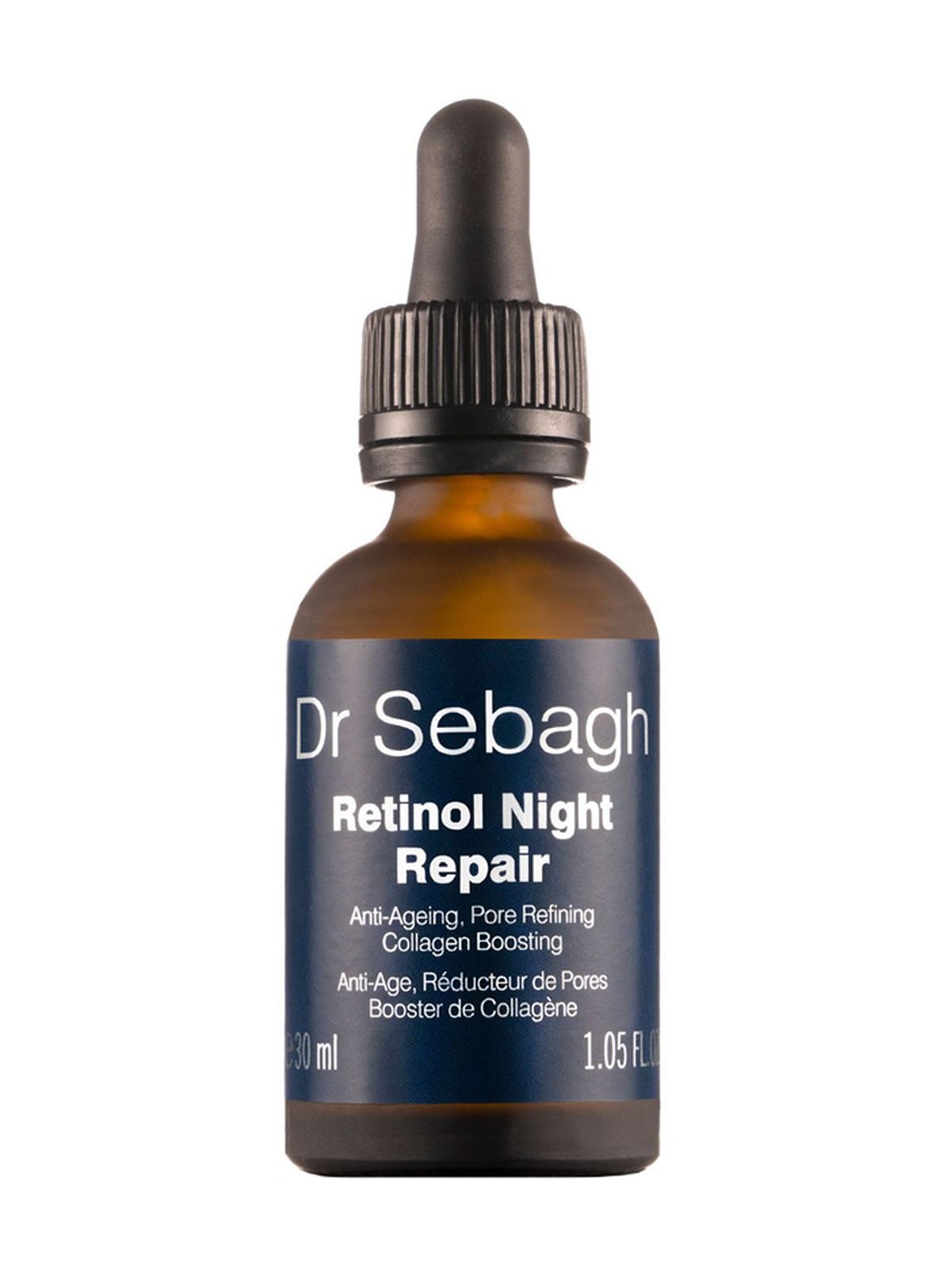 Антивозрастная ночная сыворотка с ретинолом 0,3% Dr Sebagh Retinol Night Repair 30мл