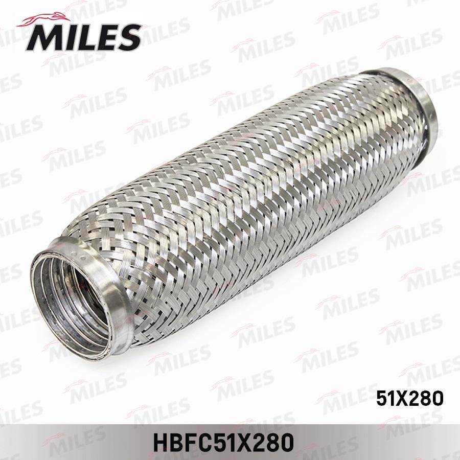 

MILES Труба гофрированная с внутренней блокировкой 51X280 MILES hbfc51x280
