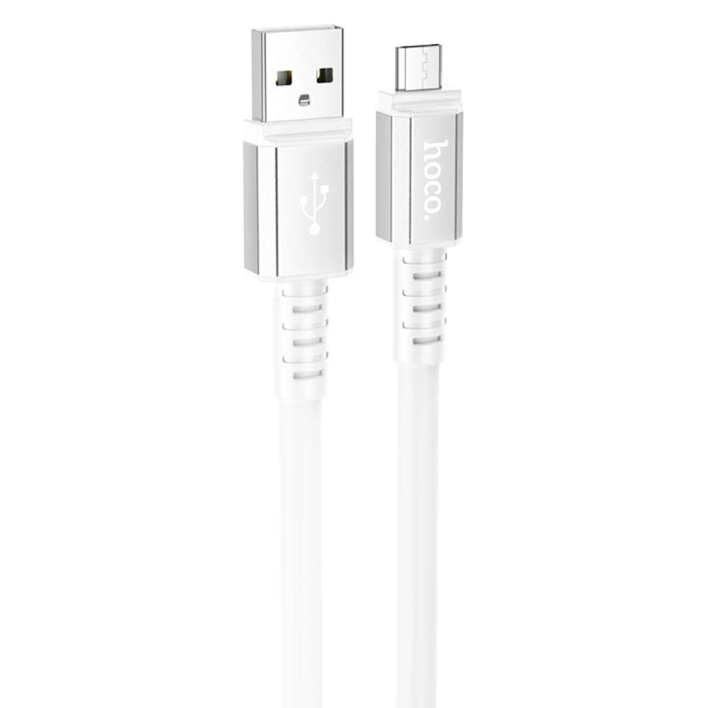 фото Кабель micro usb - usb hoco x85m 1 м белый