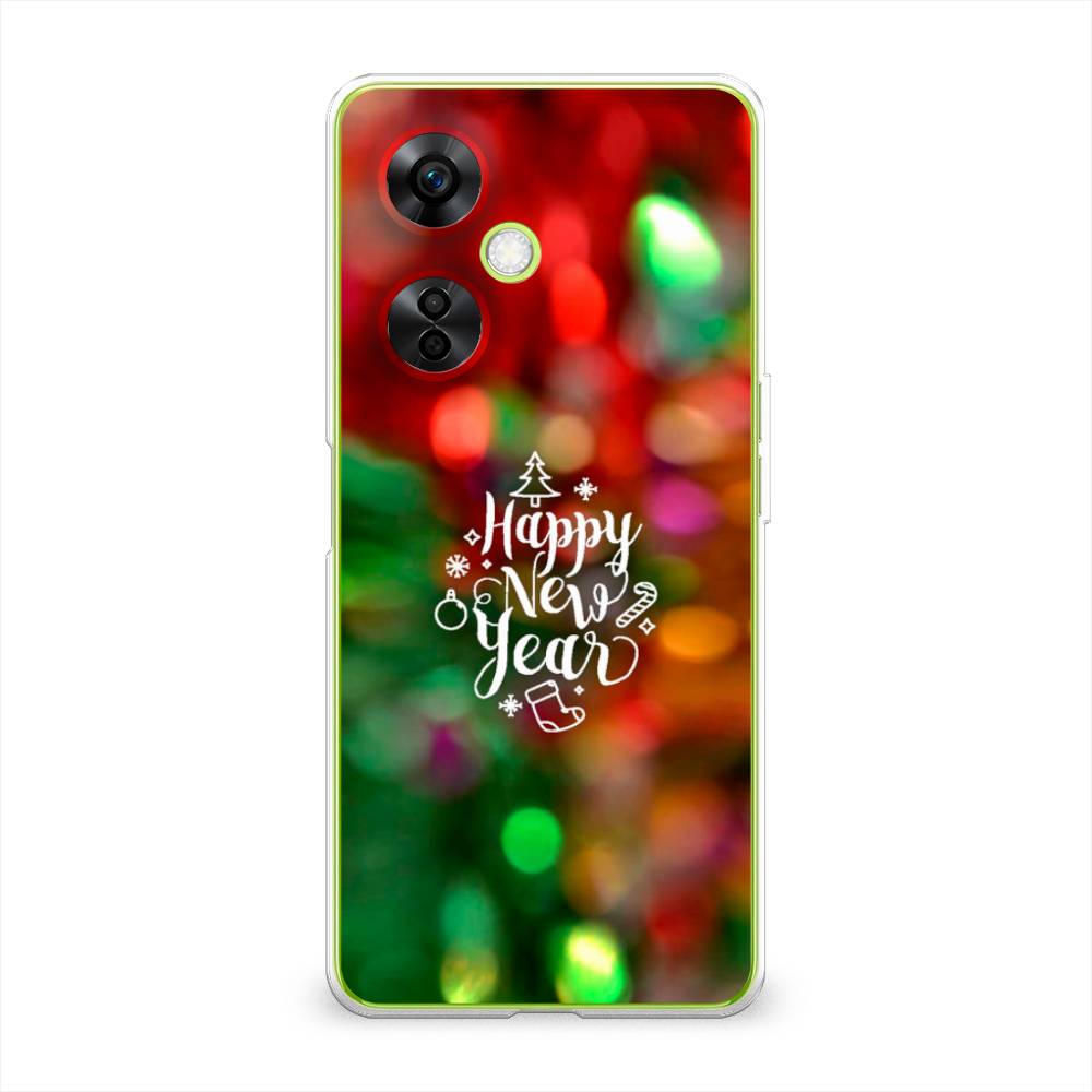 

Чехол на OnePlus Nord N30 5G "Новый Год на елке", Зеленый;красный;желтый, 153950-5