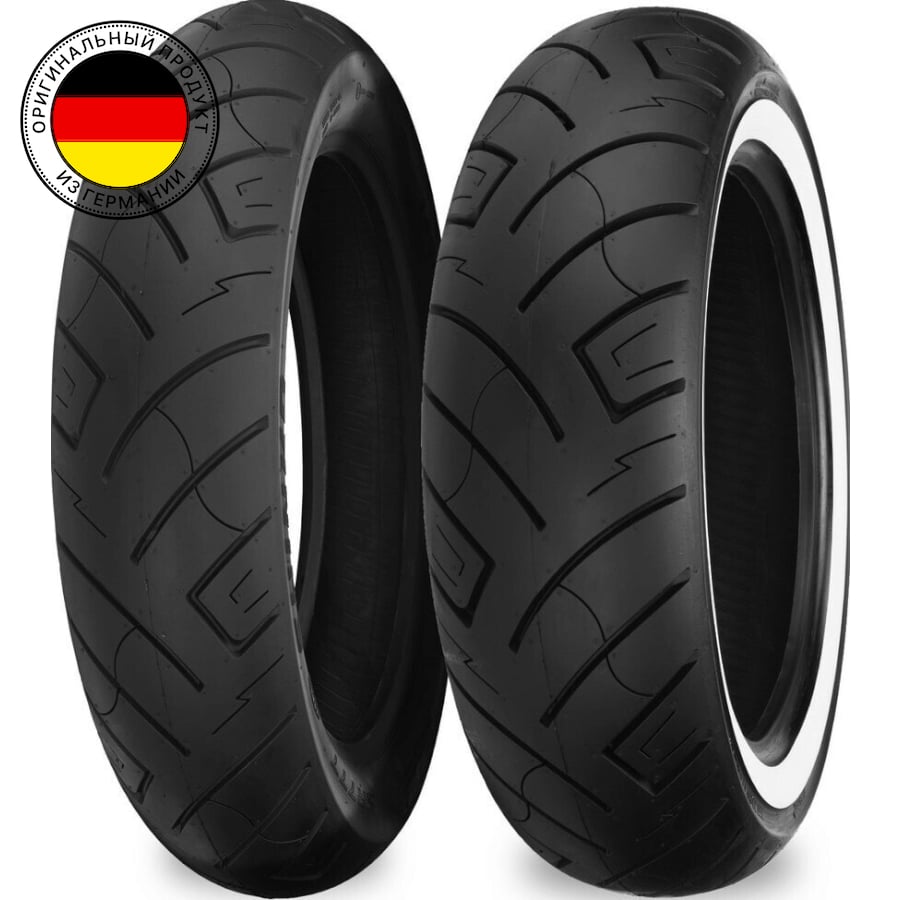 

Мотошины летние Shinko SR-777 Black Wall 150/80 R16 77H, SR-777 Black Wall