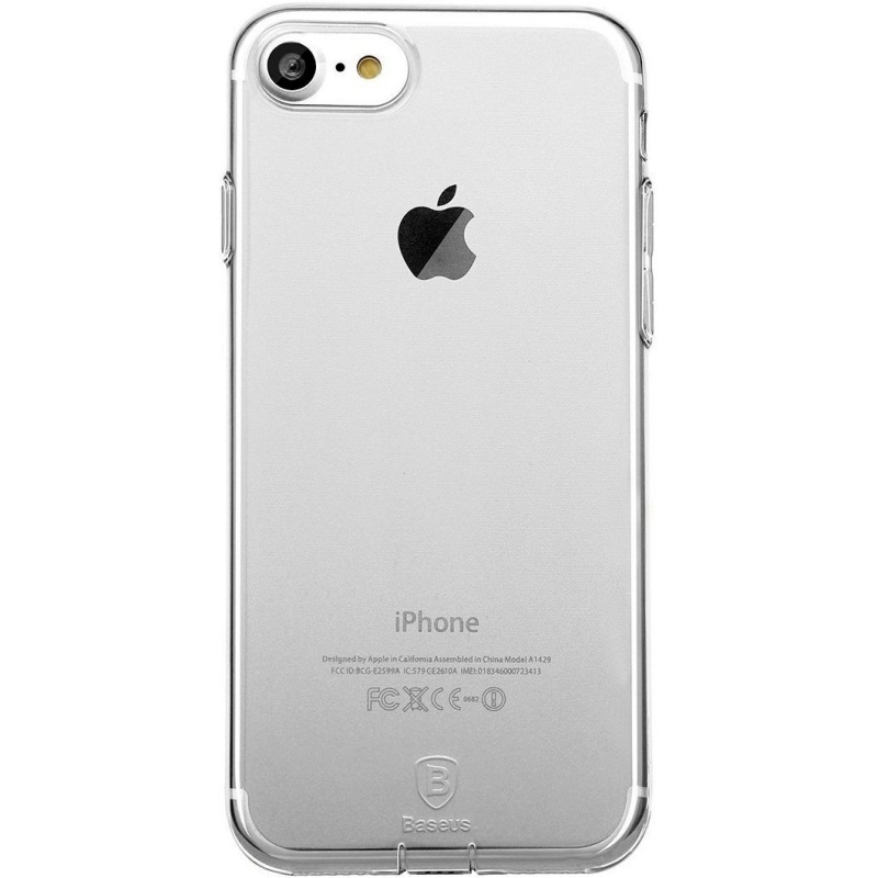 

Чехол накладка для iPhone 7/8/SE, Baseus, ARAPIPH7, Simple With-Pluggy Transparent, ARAPIPH7