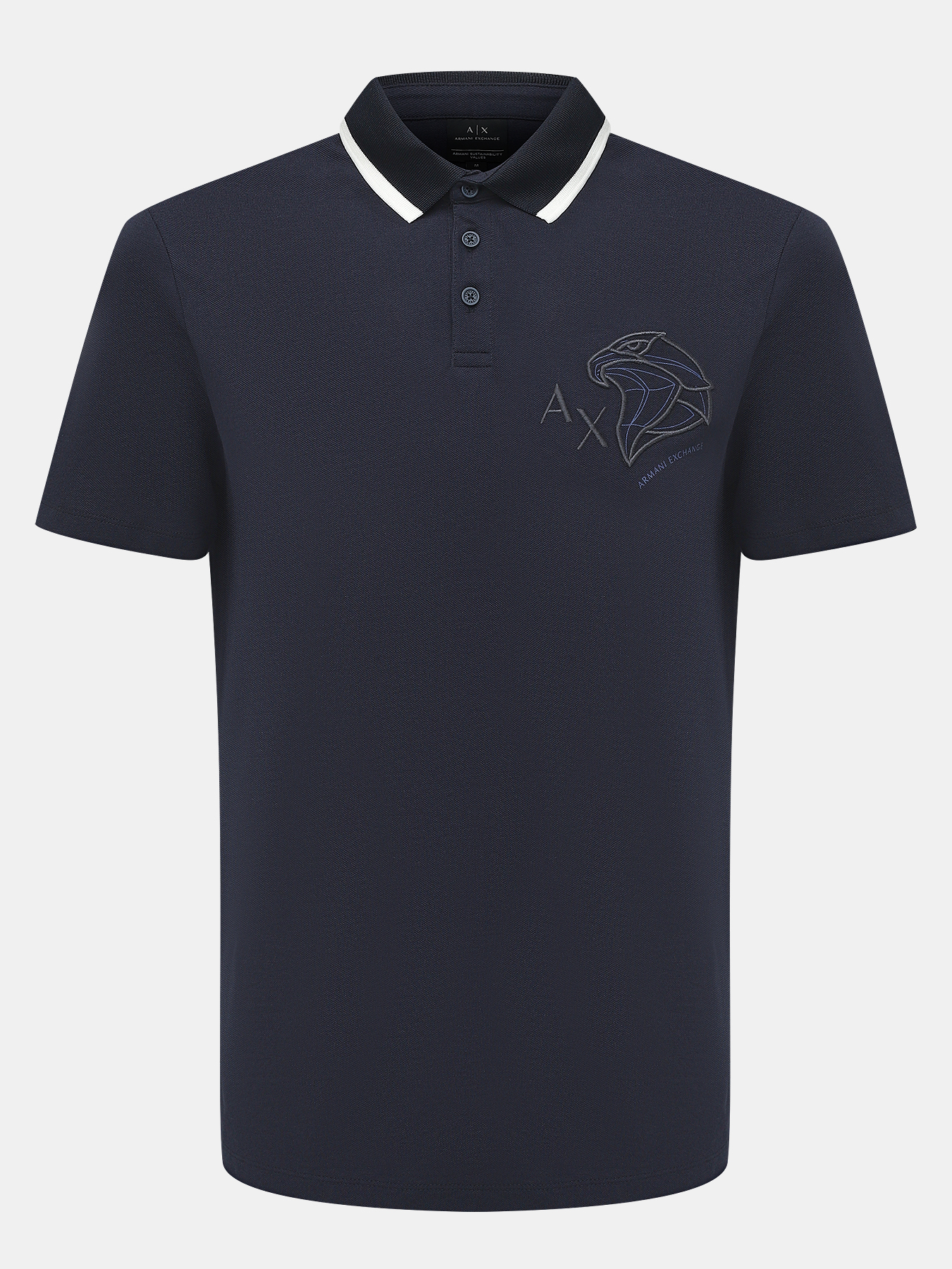 

Футболка мужская Armani Exchange 486038 синяя 48-50 RU, Синий, 486038