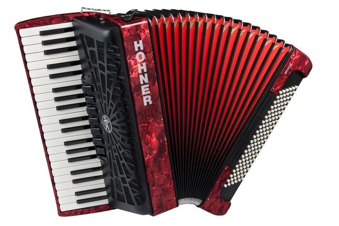 Аккордеон Hohner The New Bravo III 120 (A16831) red