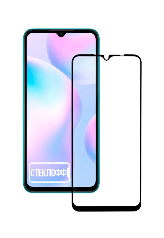 

Защитное стекло для Xiaomi Redmi 9С и Xiaomi Redmi 9A c полным покрытием, черная рамка, се, Xiaomi Redmi 9С и Xiaomi Redmi 9A
