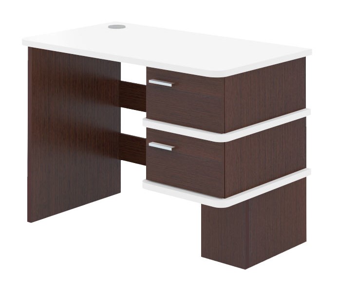 

Стол компьютерный Мэрдэс СД-15 C-ВБЕ без надстр wenge-white pearl