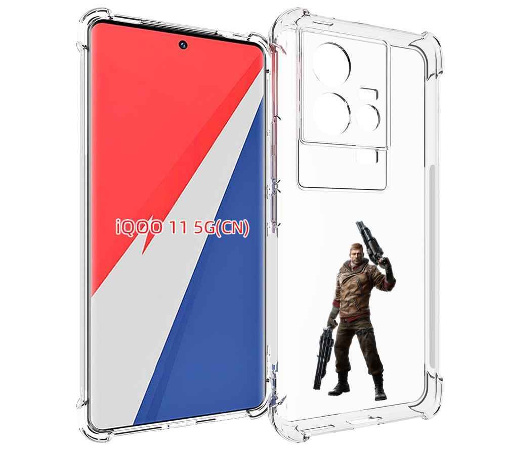 

Чехол MyPads Wolfenstein для Vivo iQOO 11, Прозрачный, Tocco