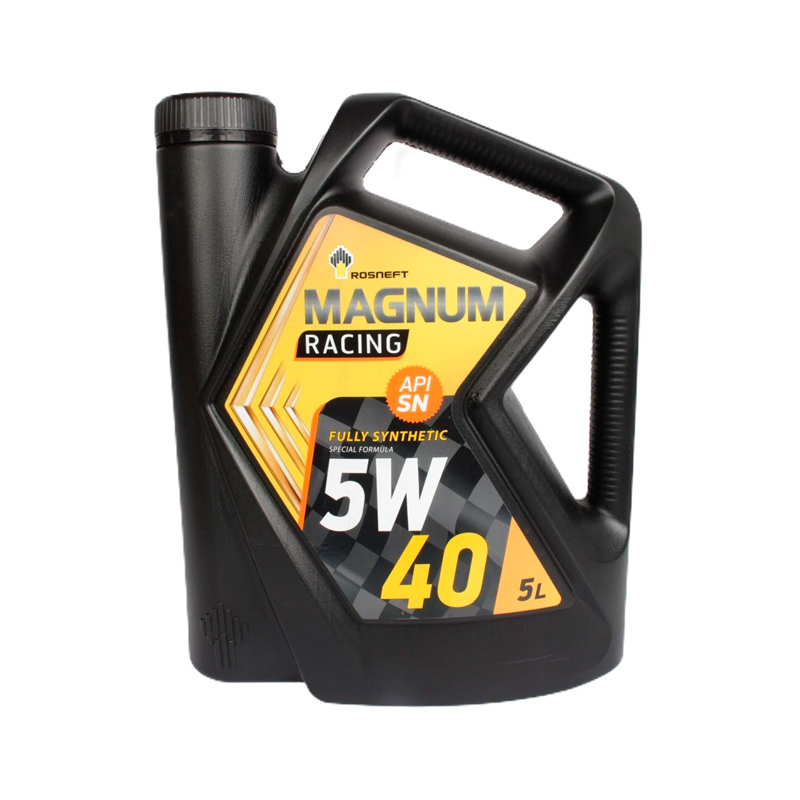 Моторное масло 5W40 синт. Magnum Racing API SN (5л) (Роснефть)