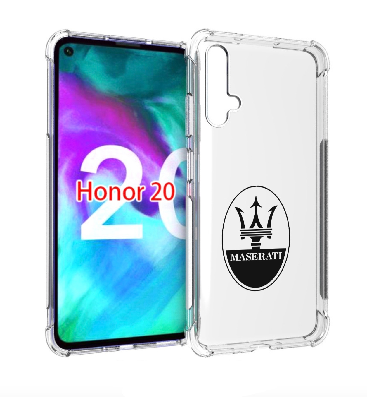 

Чехол бампер MyPads maserati-мазерати-4 для Honor 20 Honor, Прозрачный, Tocco