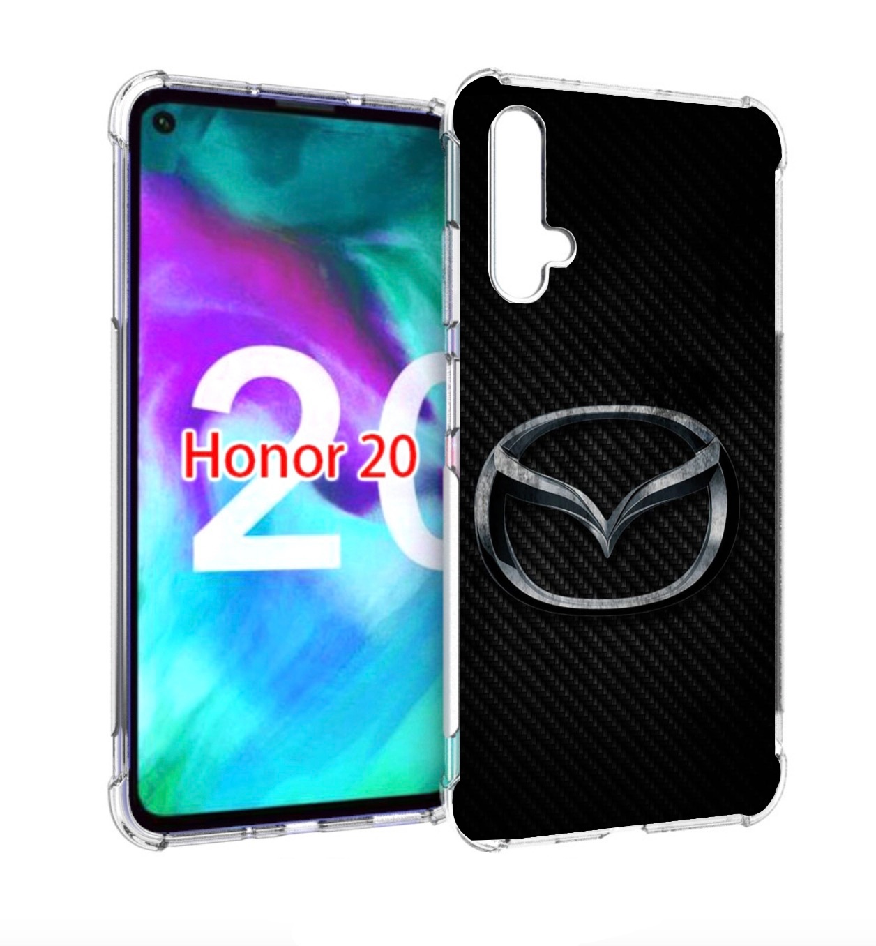 

Чехол бампер MyPads mazda мазда 1 женский для Honor 20 Honor, Прозрачный, Tocco