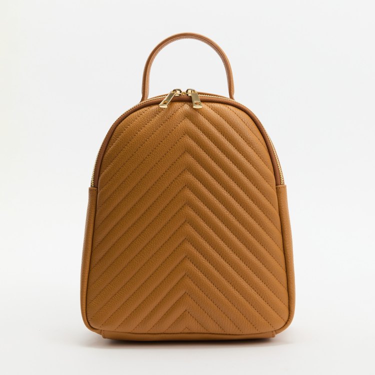 

Рюкзак женский Diva`s Bag S7273 бежево-коричневый, 26х23х11 см, S7273