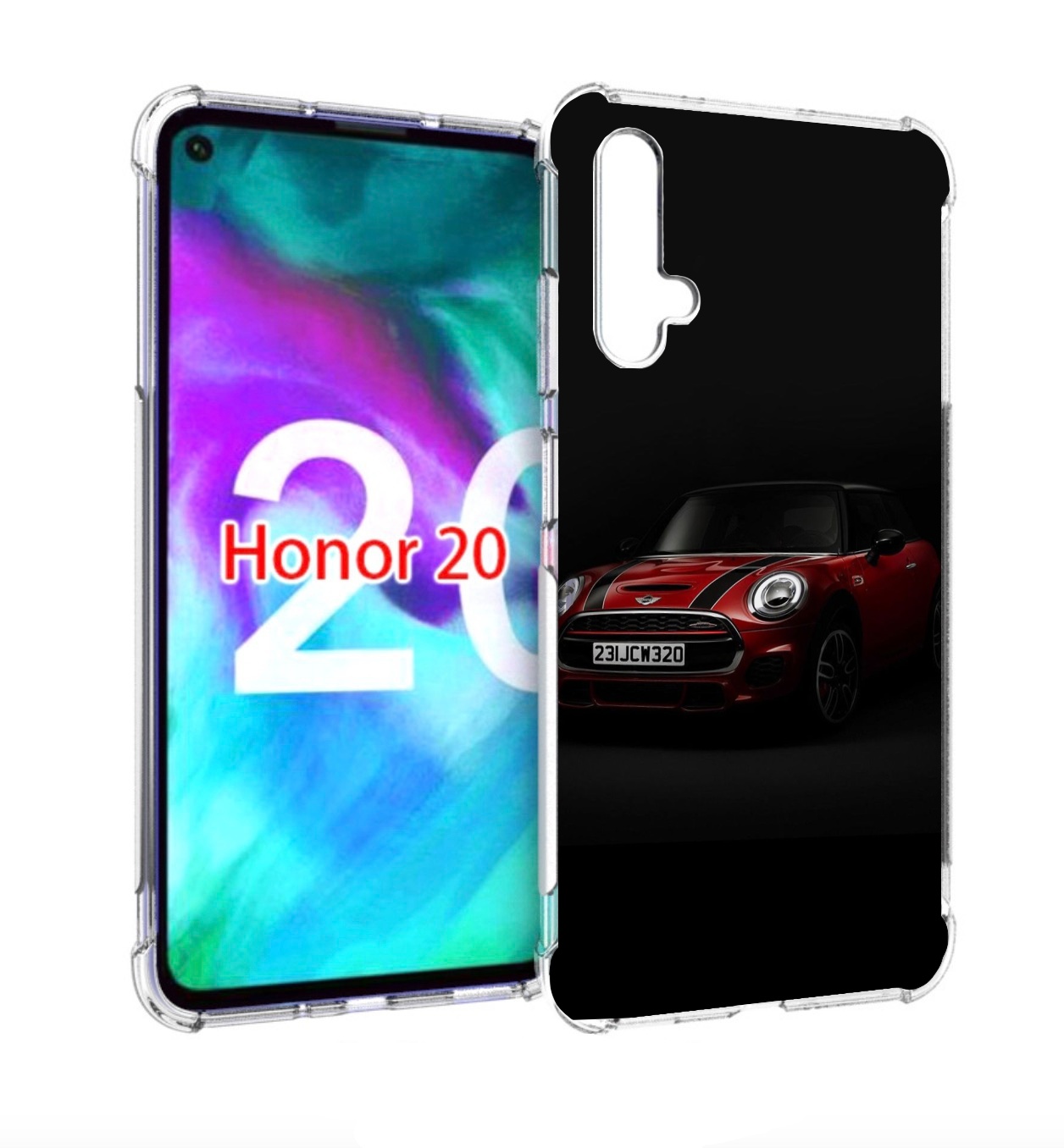 

Чехол бампер MyPads mini мини 4 для Honor 20, Прозрачный, Tocco