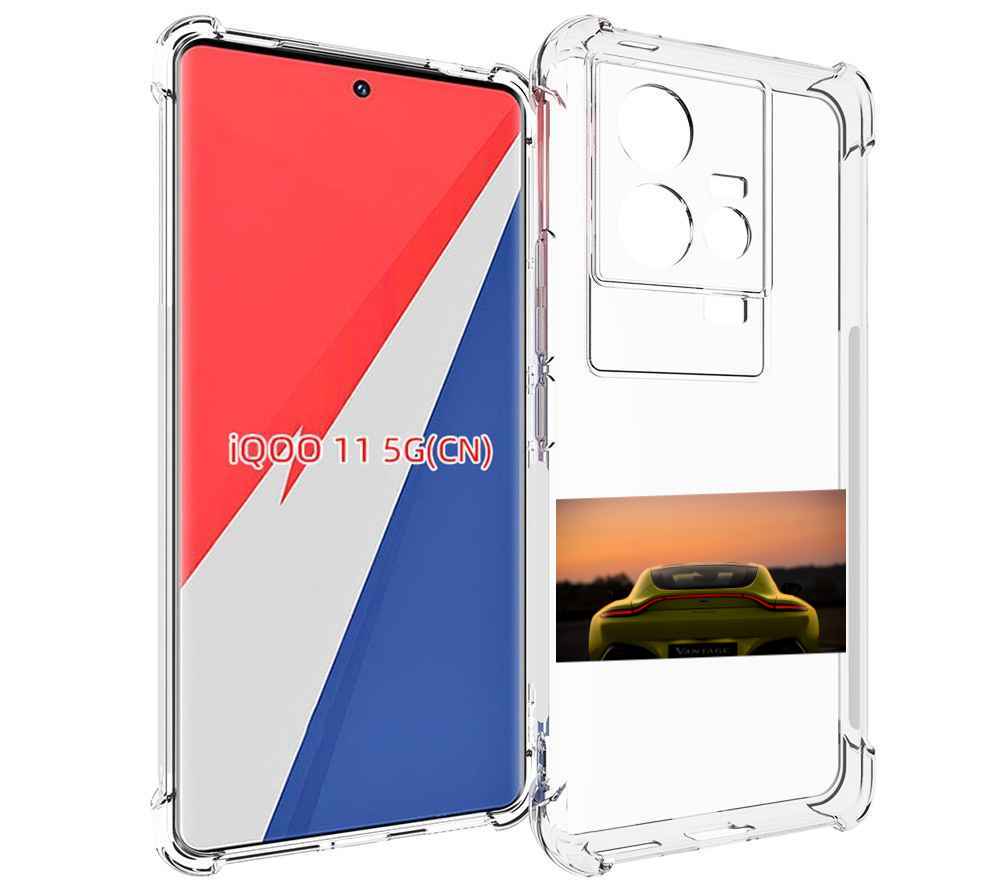 

Чехол MyPads aston martin астон мартин для Vivo iQOO 11, Прозрачный, Tocco