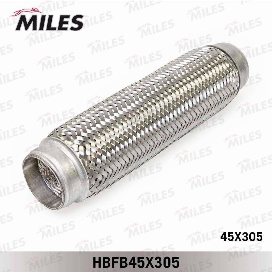 

MILES Труба гофрированная с внутренним плетением 45X305 MILES hbfb45x305