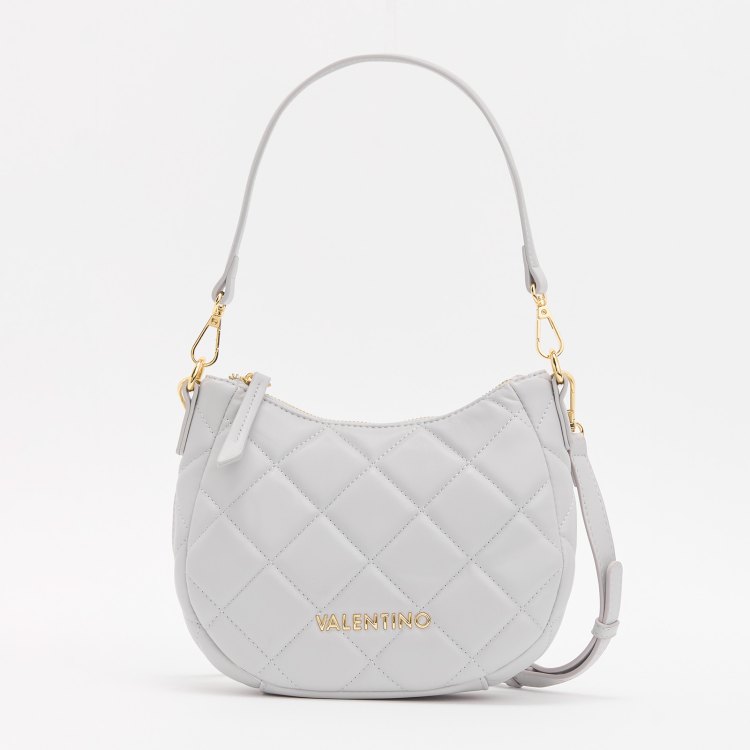 

Сумка женская Valentino VBS3KK39R светло-серая, Серый, VBS3KK39R