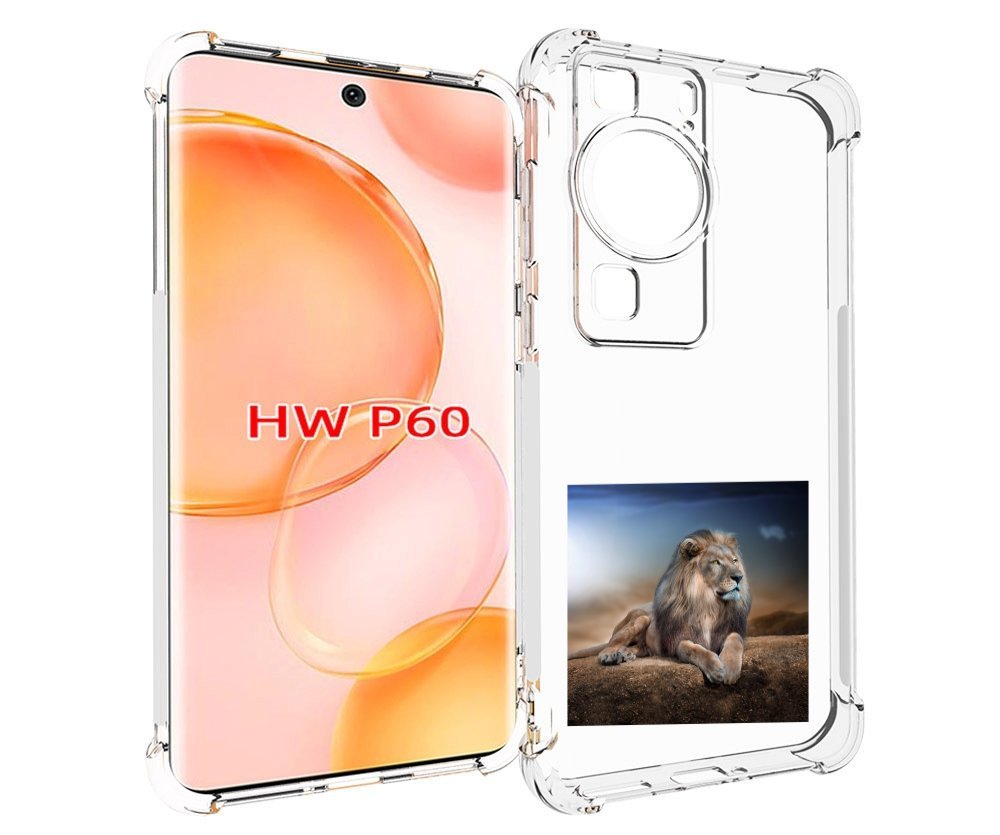 

Чехол MyPads Лев-наблюдает для Huawei P60, Tocco