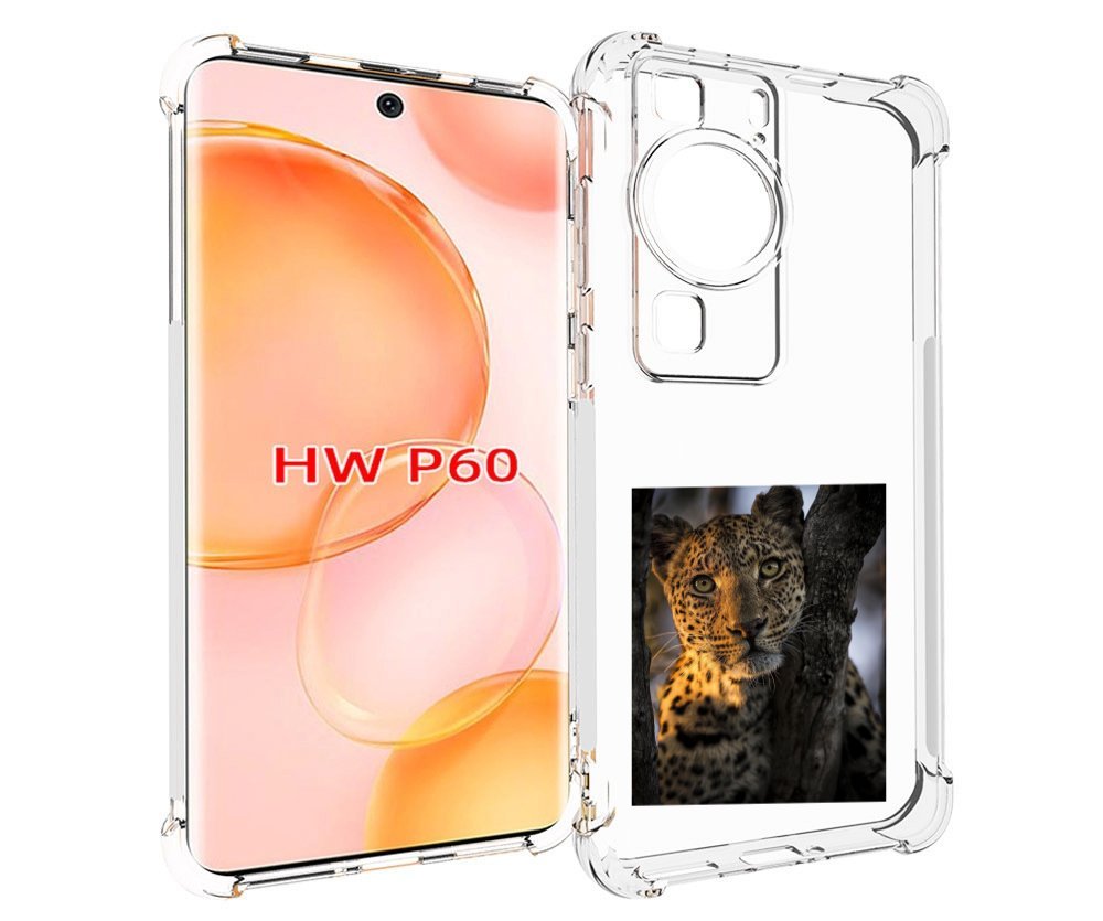 

Чехол MyPads Леопард для Huawei P60, Tocco