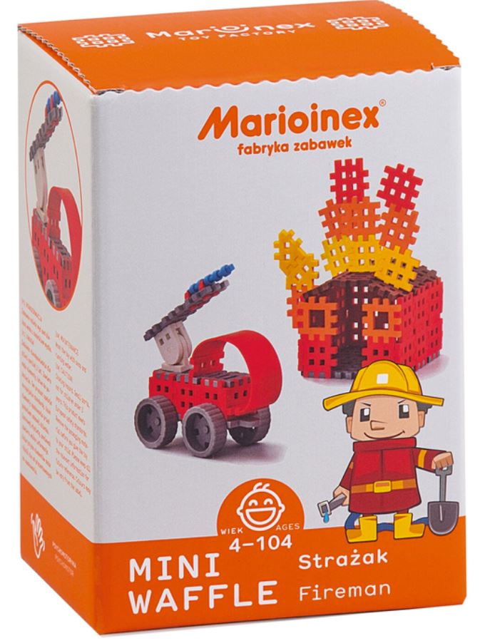 

Конструктор Пожарник М Marioinex 902523, 902523