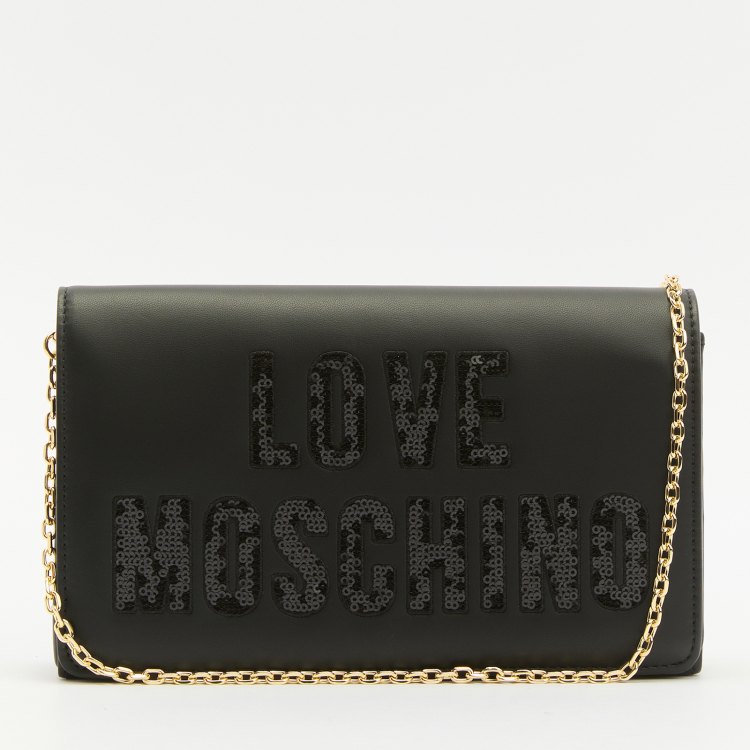 

Сумка женская Love Moschino JC4293PP SS24 черная, Черный, JC4293PP SS24