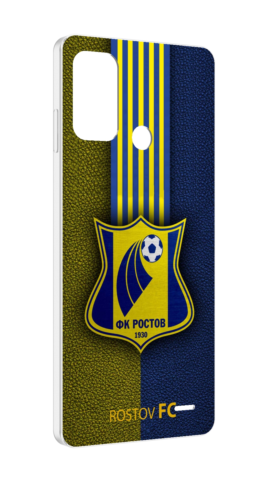 

Чехол MyPads фк ростов мужской для ZTE Blade A52, Прозрачный, Tocco