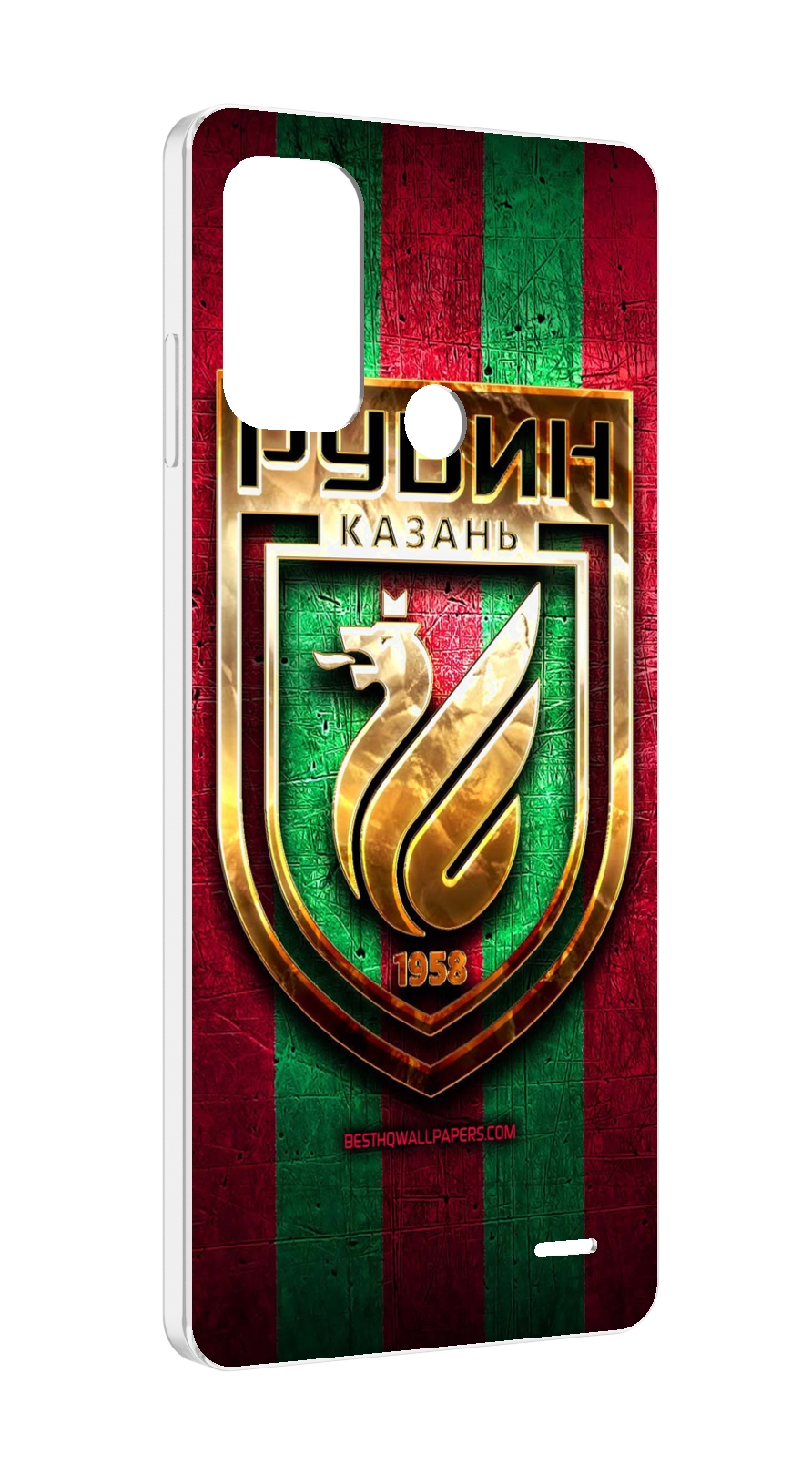 

Чехол MyPads фк рубин казань для ZTE Blade A52, Прозрачный, Tocco